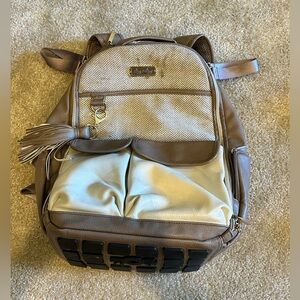 Itzy Ritzy Baby Bag Brown/cream
